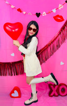 Load image into Gallery viewer, Daisy Jacquard Cardigan Shorts Set in Ivory Floral