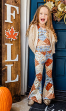 Load image into Gallery viewer, BlueFall Patchwork Halter and Bell Bottom Set