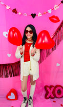 Load image into Gallery viewer, Daisy Jacquard Cardigan Shorts Set in Ivory Floral