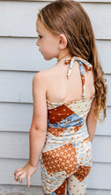 Load image into Gallery viewer, BlueFall Patchwork Halter and Bell Bottom Set