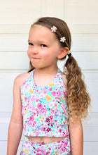 Load image into Gallery viewer, Pastel Flower Power Halter and Bell Bottom Set