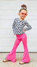 Load image into Gallery viewer, Hot Pink Girls Bell Bottoms