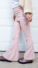 Load image into Gallery viewer, Pink Leopard Girls Bell Bottom