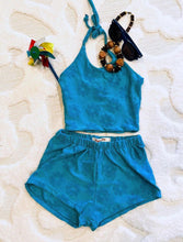 Load image into Gallery viewer, 6/1 (Reserved for Sally) Halter/Shorts Set/Jumpsuit