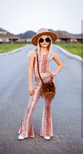 Load image into Gallery viewer, Peachy Cowgirl Halter/ Bell Bottom Set