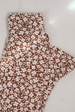 Load image into Gallery viewer, Flower Garden Bell Bottoms in Rust Ditsy Floral