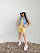 Load image into Gallery viewer, Sunshine Romper in Golden Yellow