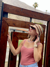 Load image into Gallery viewer, Simple Times Lace Trim Bodysuit in Sienna