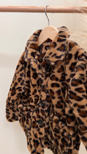 Load image into Gallery viewer, Farrah Faux Fur in Leopard Print
