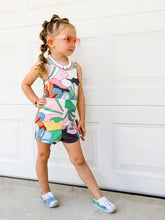 Load image into Gallery viewer, Color Pop Romper in Bright Floral