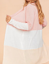 Load image into Gallery viewer, Mix It Up Color Block Cardigan
