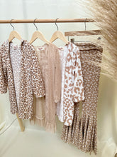Load image into Gallery viewer, Spice It Up Cardigan in White Leopard Sweater Knit