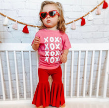 Load image into Gallery viewer, Kamryn Bell Bottoms in Solid Red