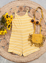 Load image into Gallery viewer, Sunshine Romper in Golden Yellow