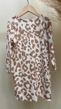 Load image into Gallery viewer, Spice It Up Cardigan in White Leopard Sweater Knit