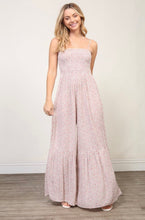 Load image into Gallery viewer, Rose Garden Cami Jumpsuit with Wide Leg Pants