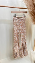 Load image into Gallery viewer, Keep Me Cozy Bell Bottoms in Taupe Floral