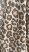 Load image into Gallery viewer, Hooded Cardigan in Pastel Leopard