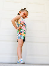 Load image into Gallery viewer, Color Pop Romper in Bright Floral