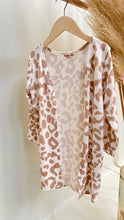 Load image into Gallery viewer, Spice It Up Cardigan in White Leopard Sweater Knit