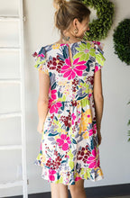 Load image into Gallery viewer, In the Tropics Swing Babydoll in Cream Floral