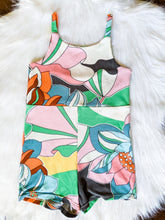 Load image into Gallery viewer, Color Pop Romper in Bright Floral