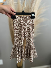 Load image into Gallery viewer, Khaki Leopard Bell Bottoms
