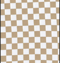 Load image into Gallery viewer, Tan Checkered Bell Bottoms
