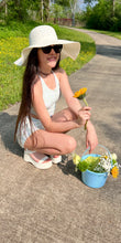 Load image into Gallery viewer, Pastel Mint Floral Girls Halter and Short Set
