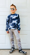 Load image into Gallery viewer, Boys Blue Tie Dye Sweatshirt
