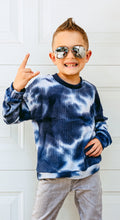 Load image into Gallery viewer, Boys Blue Tie Dye Sweatshirt
