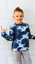 Load image into Gallery viewer, Boys Blue Tie Dye Sweatshirt
