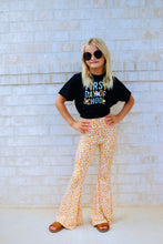 Load image into Gallery viewer, NEW! Flower Garden Bell Bottoms in Mustard Ditsy Floral
