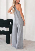Load image into Gallery viewer, Wide Leg Cami Jumpsuit in Gray
