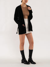 Load image into Gallery viewer, Simply Cozy Knit Cardigan in Black
