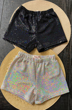 Load image into Gallery viewer, Silver Sparkle Girls Halter and Short Set
