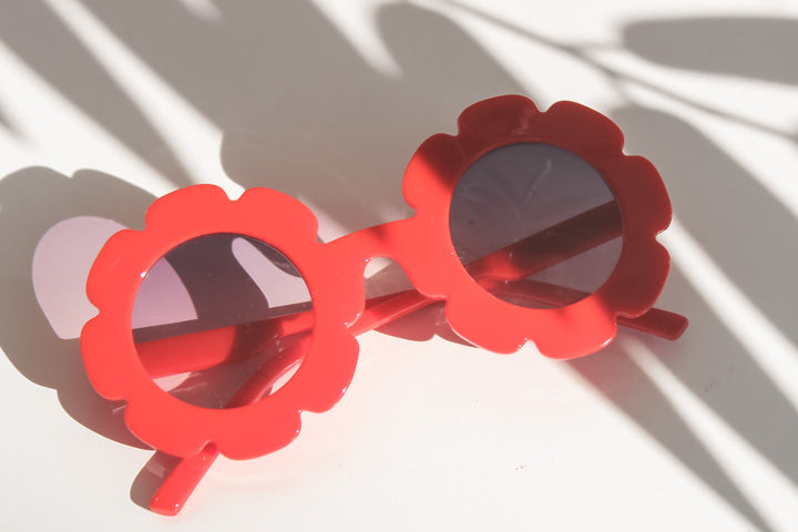 Flower Child Sunnies in Red