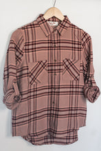 Load image into Gallery viewer, Plaid Flannel in Mauve
