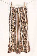 Load image into Gallery viewer, Wild + Free Bell Bottoms in Mustard Multi Floral
