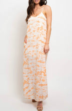 Load image into Gallery viewer, Take Me Away Tie Dye Maxi in Orange Dreamscicle

