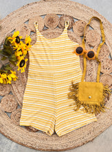 Load image into Gallery viewer, Sunshine Romper in Golden Yellow
