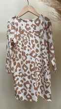Load image into Gallery viewer, Spice It Up Cardigan in White Leopard Sweater Knit
