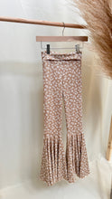 Load image into Gallery viewer, Keep Me Cozy Bell Bottoms in Taupe Floral
