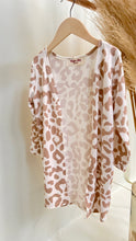 Load image into Gallery viewer, Spice It Up Cardigan in White Leopard Sweater Knit
